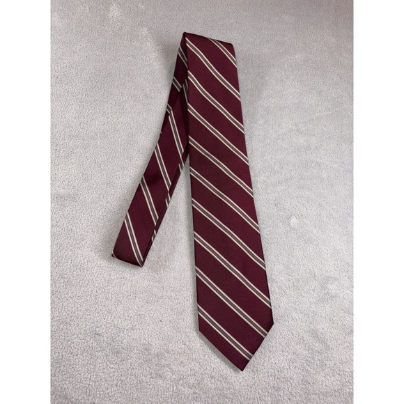 Jos A Bank ALL SILK Luxury REPP Necktie Executive Collection Fast Shipping! - Picture 1 of 2